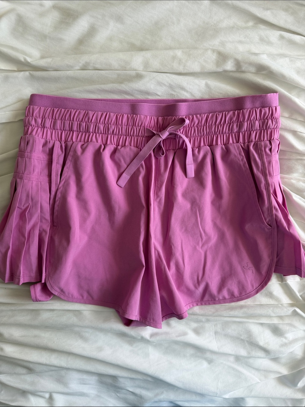 JoyLab Bright Fuchsia Flounce Athletic Shorts